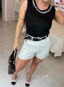 short alfaiataria c/cinto lauana 3077