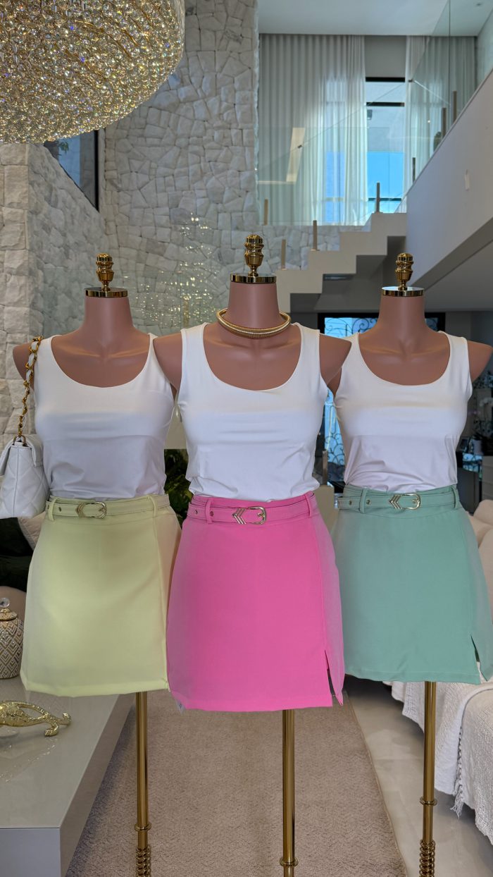 short saia c/cinto 3081 short saia c/cinto 3081