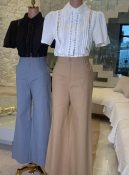 calça pantalona linho 3080