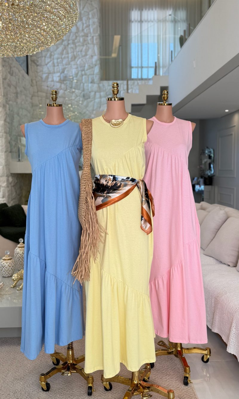 vestido malha crislaine 3096