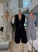 conjunto colete c/bermuda 3090