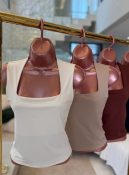 blusa poliamida c/gola quadrada 3095