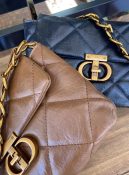 bolsa diva c/detalhes dourado 3099