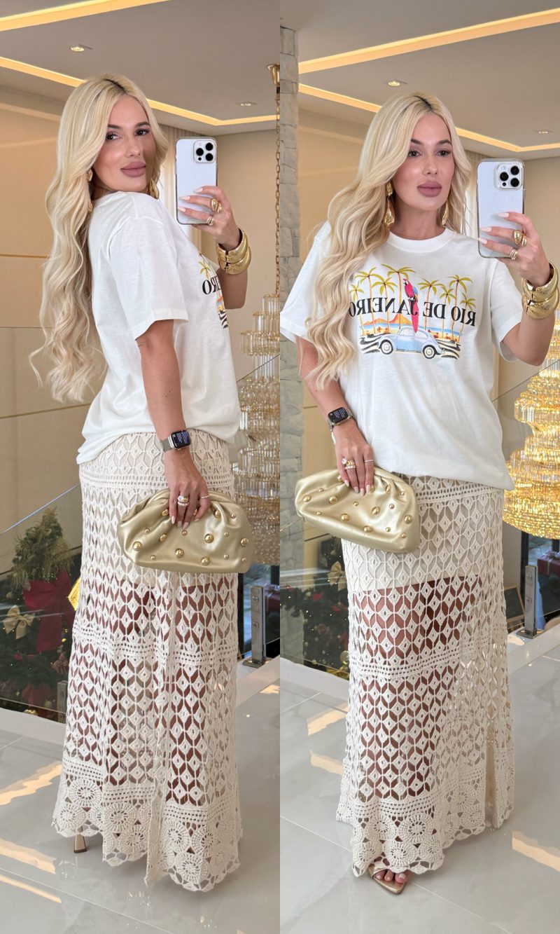 t shirt plus size copacabana 98