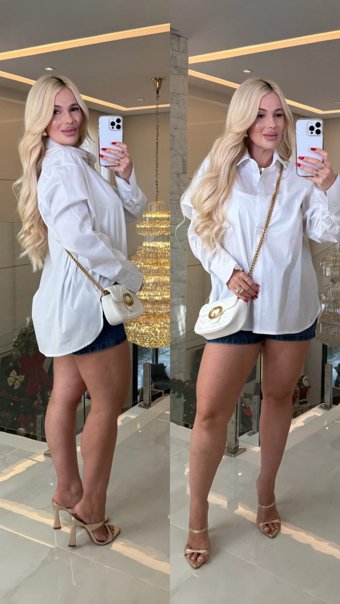 camisa oversize manga longa ester 2534 camisa oversize manga longa ester 2534