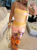 vestido alcinha c/amarração nas costas 3170