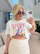 camiseta t shirt tropical 98