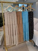 saia 3 marias estampada flor 198