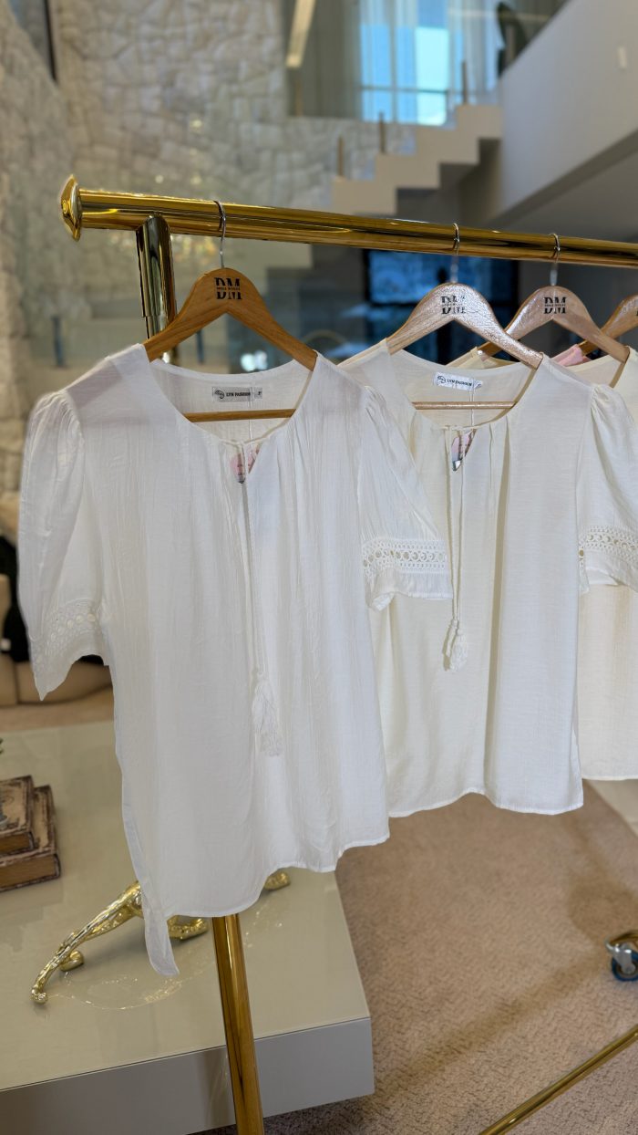 blusa c/cordão luana 3142 blusa c/cordão luana 3142