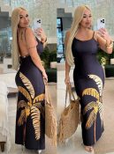 vestidotropical c/detalhe nas costas 3170