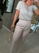 blusa listrada c/botões 3277