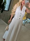 conjunto plissado mirela 3237