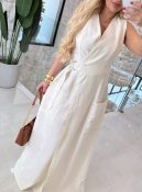 vestido longo c/fivela 3208