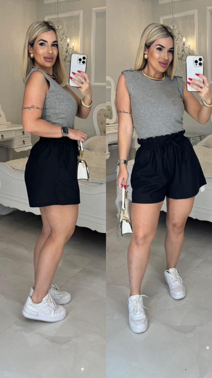 short de linho vanessa 2053 short de linho vanessa 2053