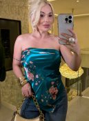 lenço cetim luxo 3093