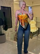 lenço cetim luxo 3093