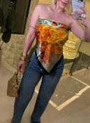 lenço cetim luxo 3093