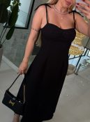 vestido bruna midi marrant c/ bojo 3222