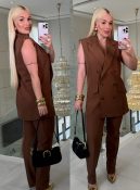 conjunto regina colete e calça skinny 3215