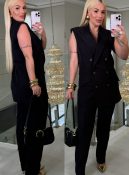 conjunto regina colete e calça skinny 3215