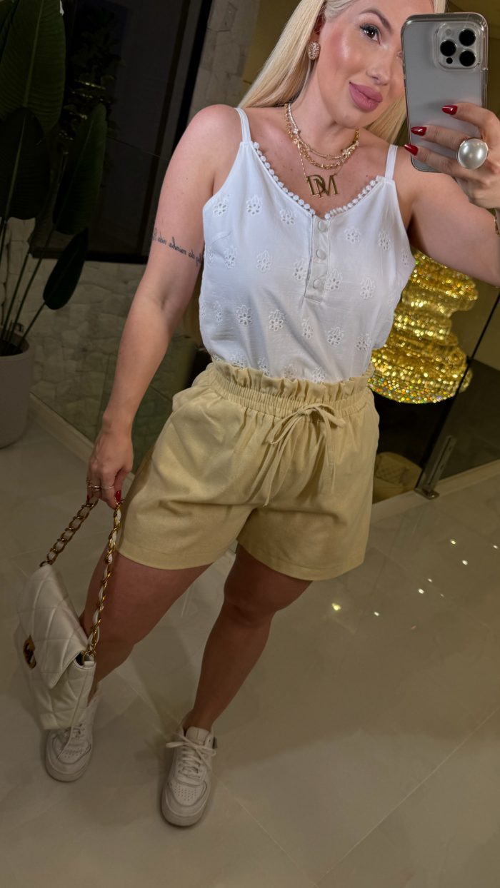 short de linho vanessa 2053 short de linho vanessa 2053