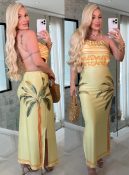 vestido estampado c/bojo marília 3266