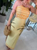 vestido estampado c/bojo marília 3266