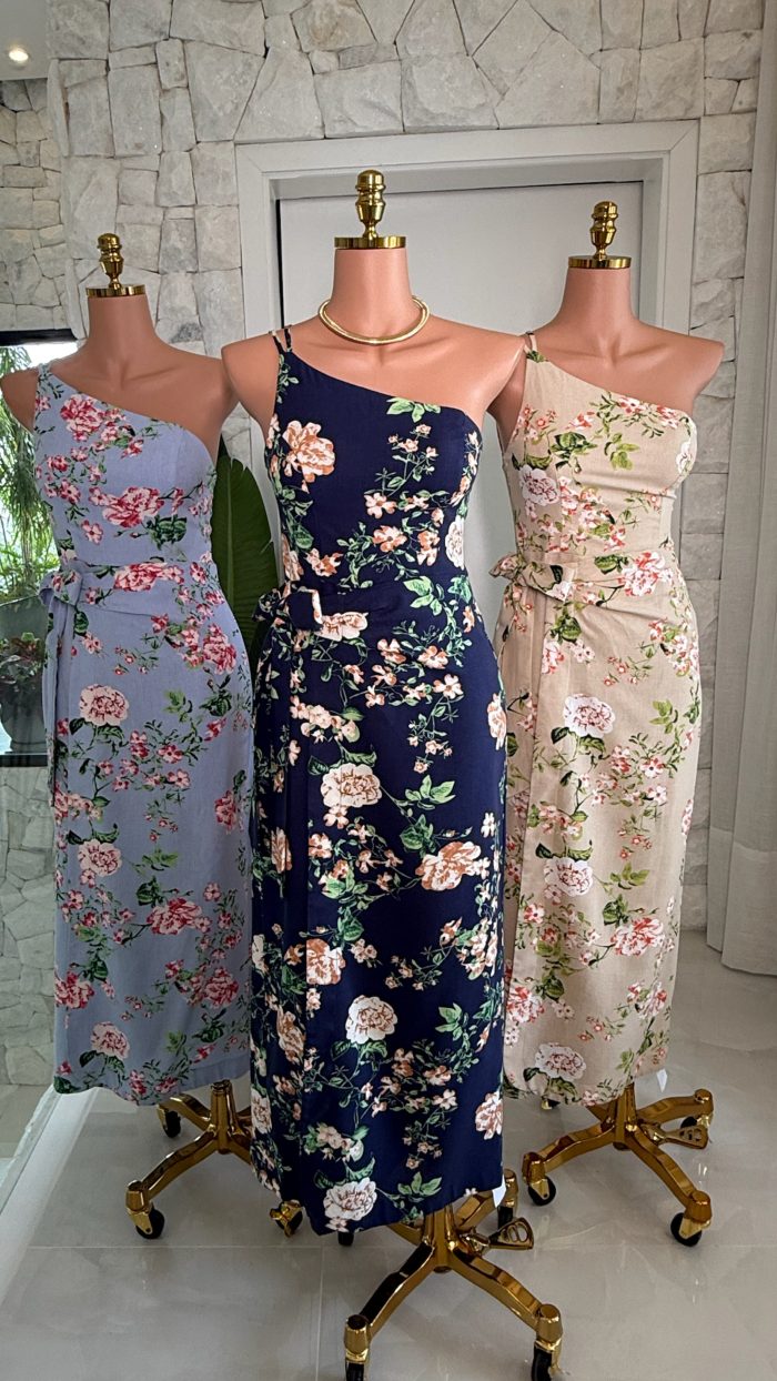 vestido longo de linho estampado 3241 vestido longo de linho estampado 3241