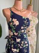 vestido longo de linho estampado 3241