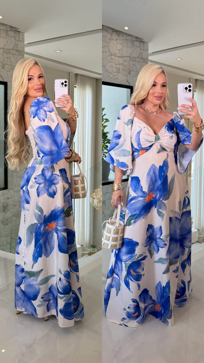 vestido longo estampado olívia 3255 vestido longo estampado olívia 3255