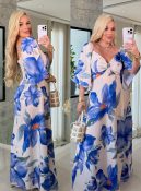 vestido longo estampado olívia 3255