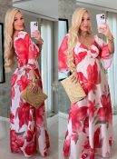 vestido longo estampado olívia 3255