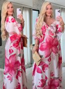 vestido longo estampado olívia 3255