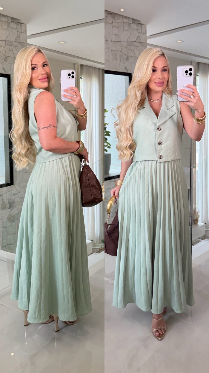 conjunto plissado mirela 3237 conjunto plissado mirela 3237