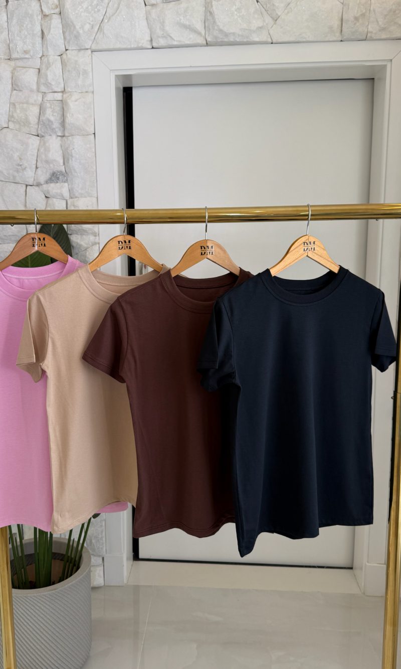 t shirt básica rhaylene 3363