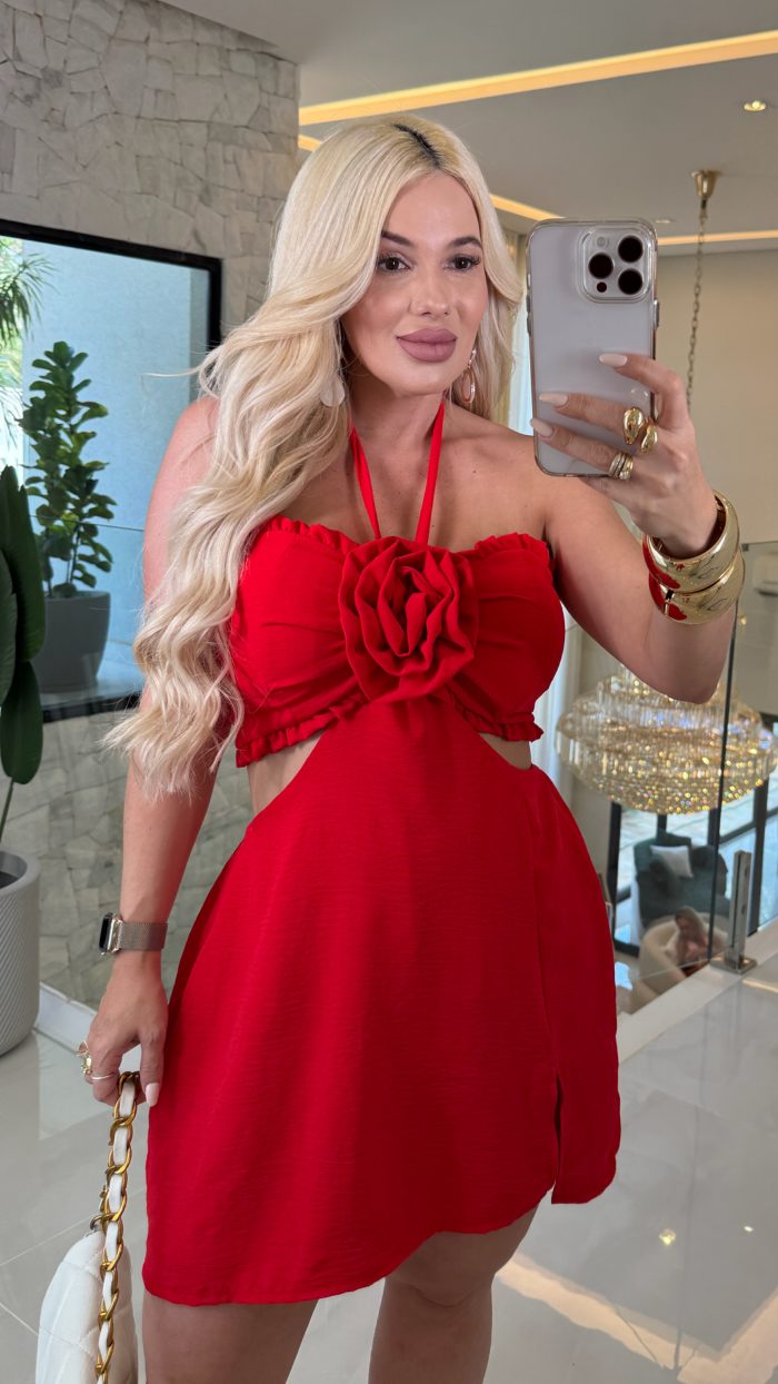 macacão curto c/flor 3355 macacão curto c/flor 3355