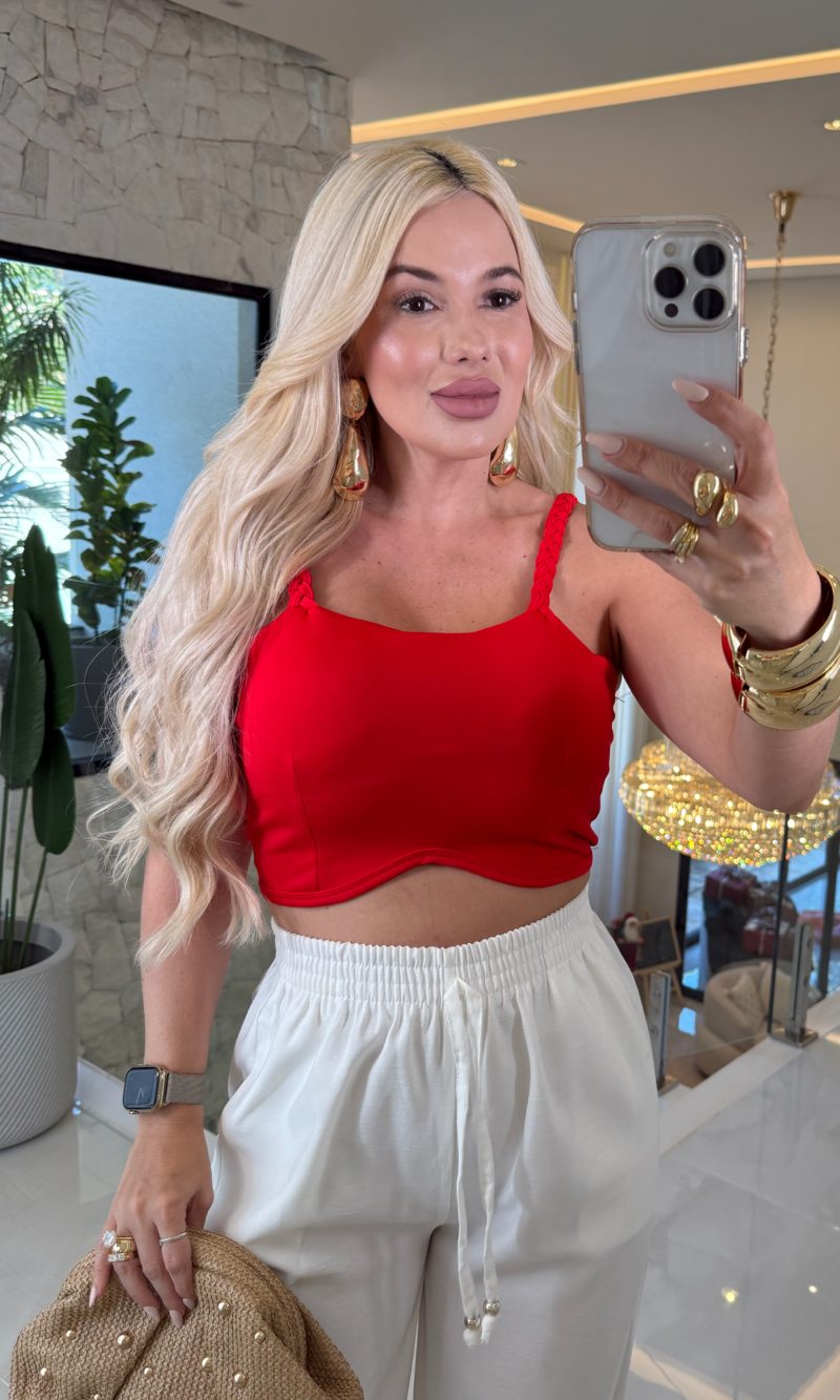 cropped trançado 3351