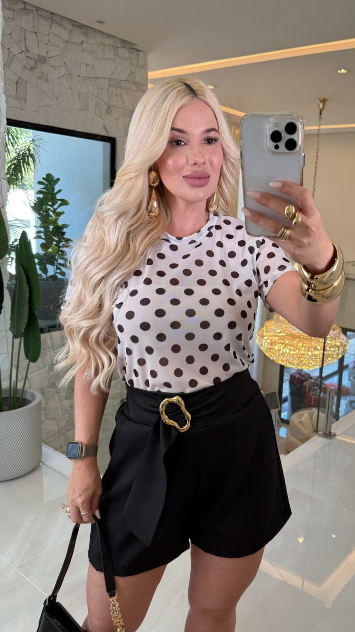 blusa de tule sandra 3345