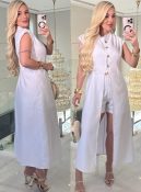 conjunto alfaiataria marrant bianca 3282