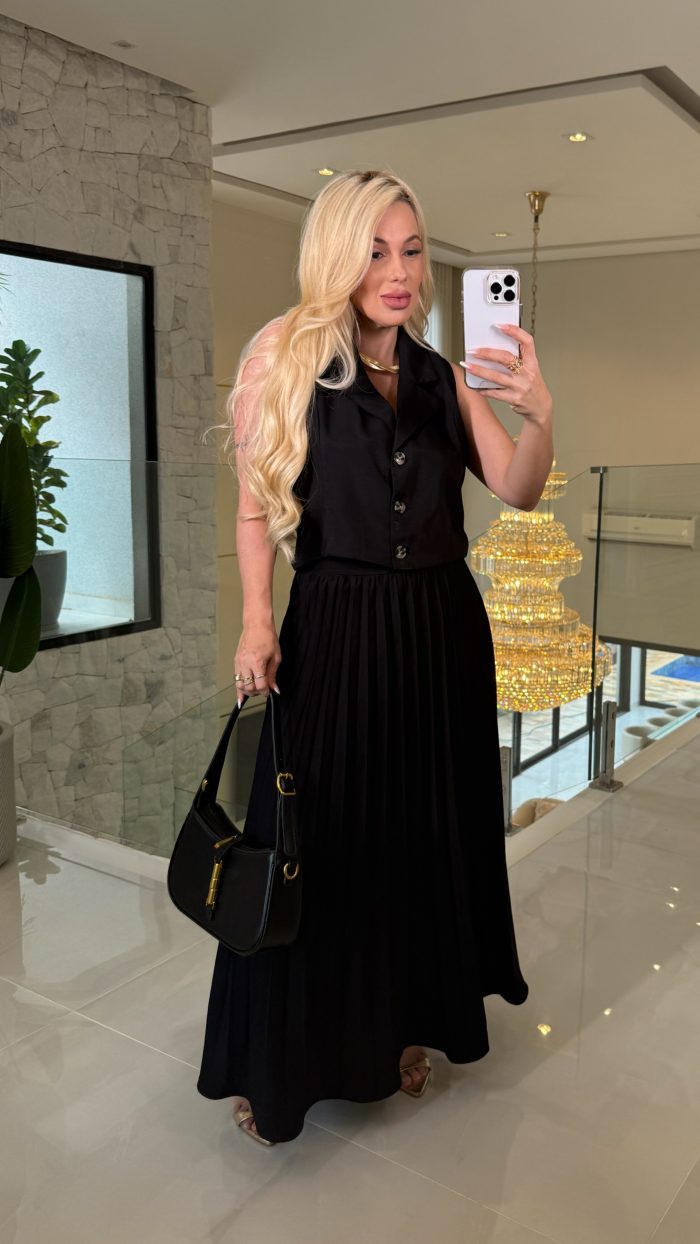 conjunto plissado mirela 3237 conjunto plissado mirela 3237