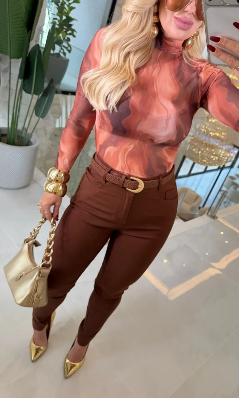 body tule estampado rita 2939