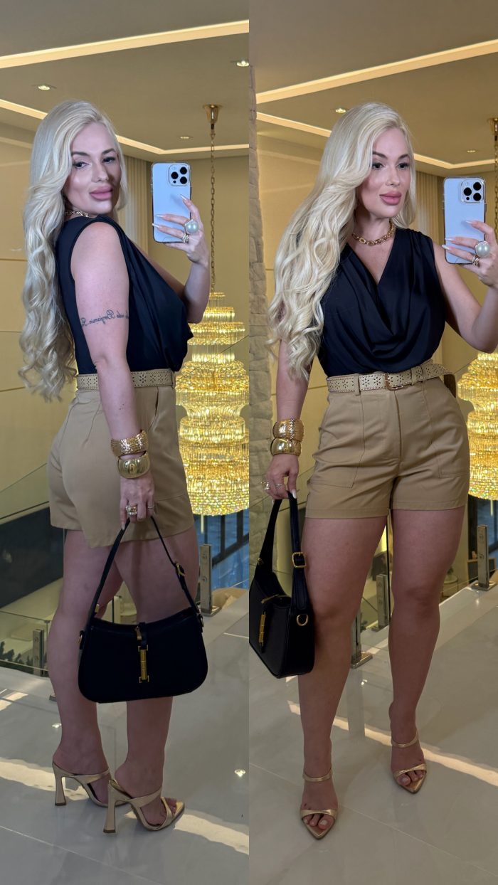 short c/cinto luxo 3285 short c/cinto luxo 3285