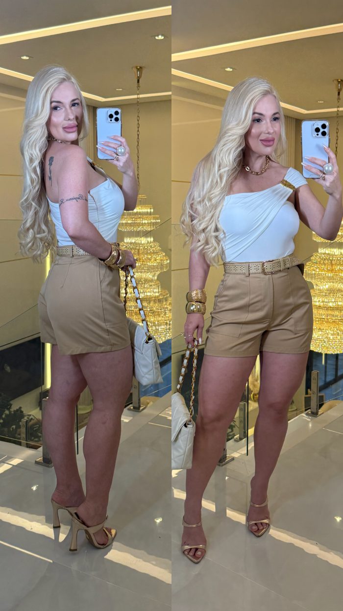 short c/cinto luxo 3285 short c/cinto luxo 3285