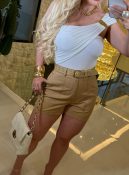 short c/cinto luxo 3285