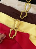 short alfaiataria c/fivela dourada 3364