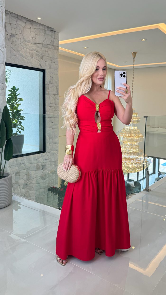 vestido longo c/detalhe tamires 3314 vestido longo c/detalhe tamires 3314