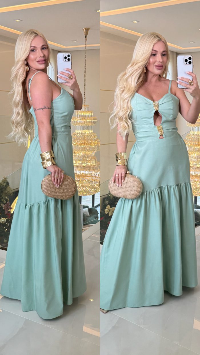 vestido longo c/detalhe tamires 3314