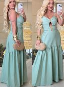 vestido longo c/detalhe tamires 3314