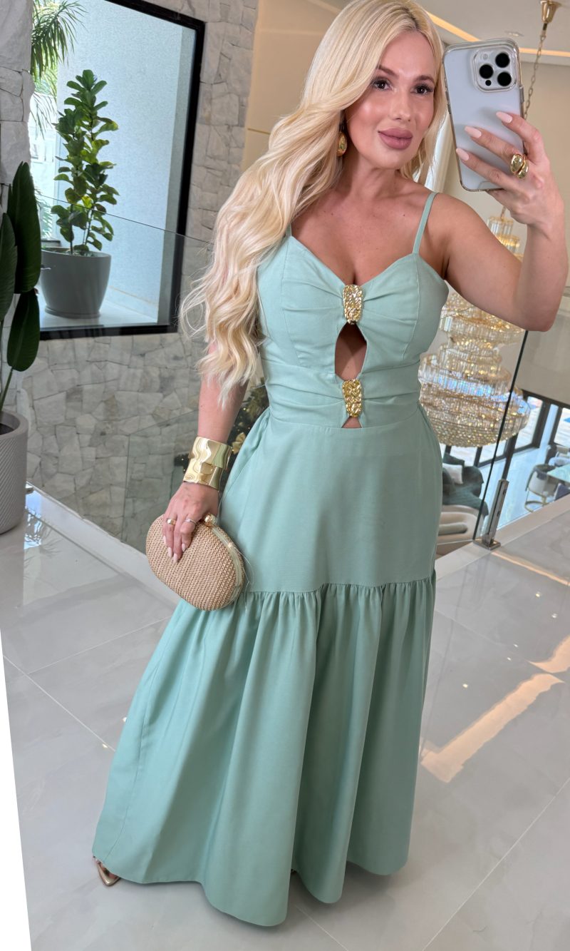 vestido longo c/detalhe tamires 3314 vestido longo c/detalhe tamires 3314