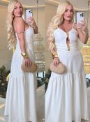 vestido longo c/detalhe tamires 3314